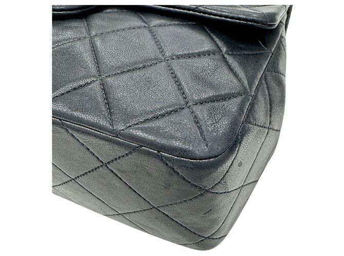 Borsa a Spalla Chanel Mini Matelasse 20 Chain Nero - vista 7