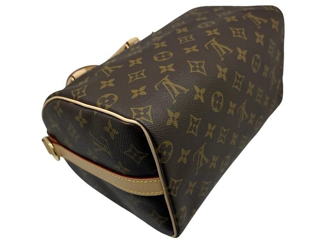 Borsa Boston Louis Vuitton Monogram Speedy 25 Bandoulière Marrone - vista 8