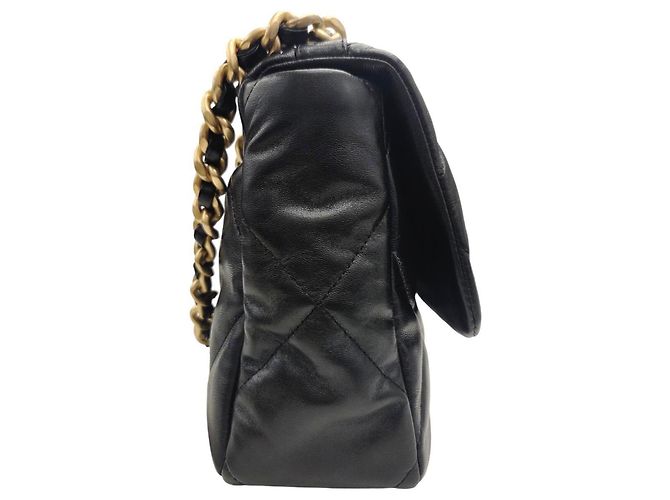 Chanel 19 Large Handtasche Schwarz - Ansicht 4