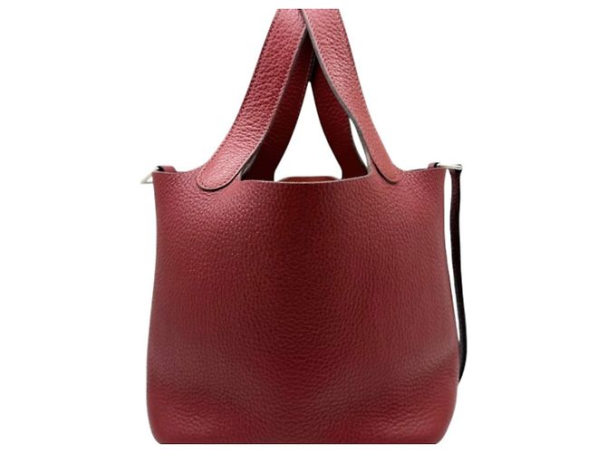 Hermès HERMES Picotin Lock PM Handtasche Rot - Ansicht 3