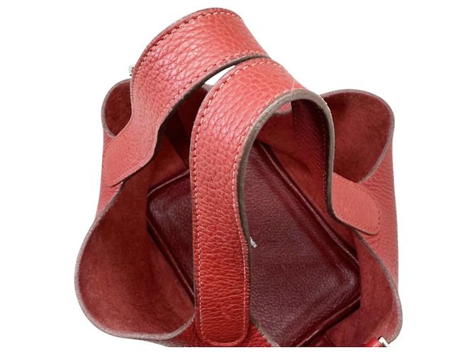 Hermès HERMES Picotin Lock PM Handtasche Rot - Ansicht 9