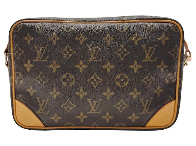 Borsa a Spalla Louis Vuitton Trocadero 27 Marrone - vista 2