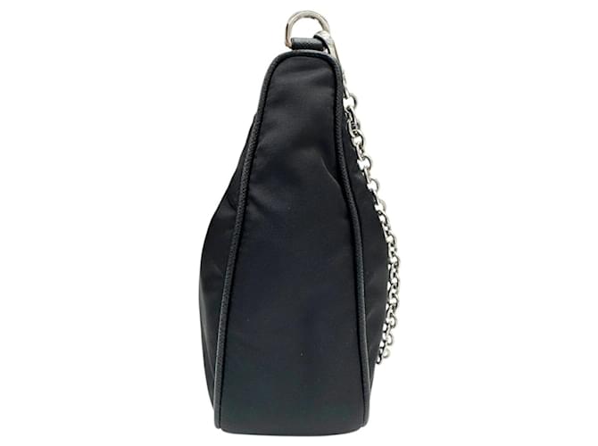 Borsa in nylon PRADA Re Edition 2005 Nero - vista 3