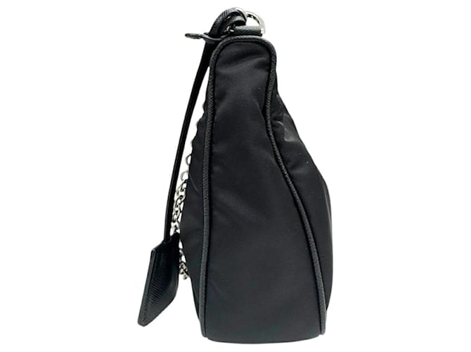 Borsa in nylon PRADA Re Edition 2005 Nero - vista 4