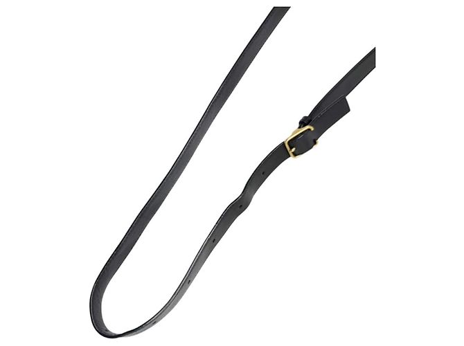 Borsa a tracolla Saint Laurent Monogram All-Over in scamosciato nero - vista 11