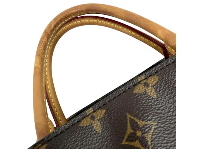 Borsa a tracolla Louis Vuitton Monogram Montaigne BB M41055 Marrone - vista 11