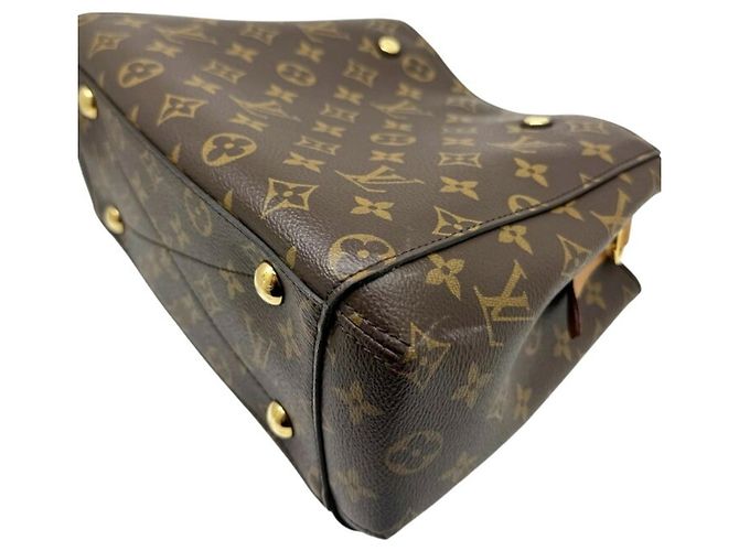 Borsa a tracolla Louis Vuitton Monogram Montaigne BB M41055 Marrone - vista 5
