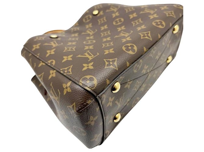 Borsa a tracolla Louis Vuitton Monogram Montaigne BB M41055 Marrone - vista 8