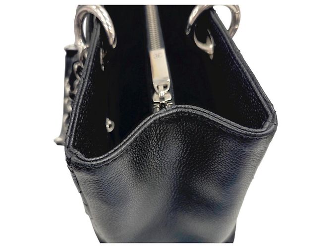 Borsa Tote Chanel GST Chain Nero - vista 12