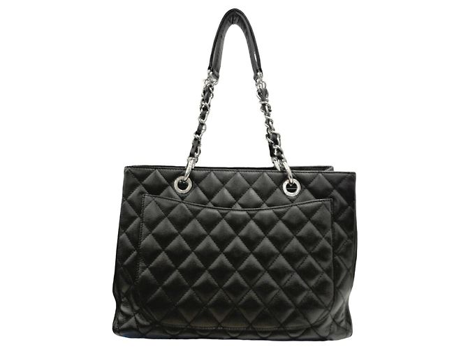 Borsa Tote Chanel GST Chain Nero - vista 2
