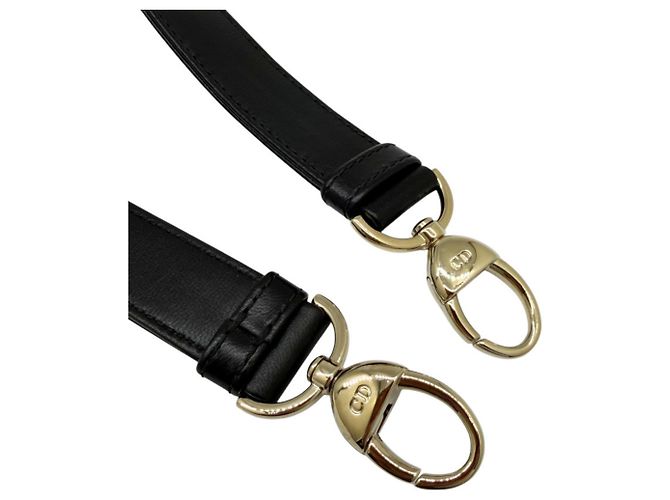 Borsa a tracolla Christian Dior Lady Cannage in agnello Nero - vista 14