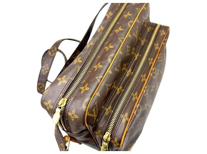 Borsa a Spalla Louis Vuitton Monogram Nile Brown Marrone - vista 12
