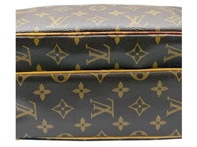 Borsa a Spalla Louis Vuitton Monogram Nile Brown Marrone - vista 6