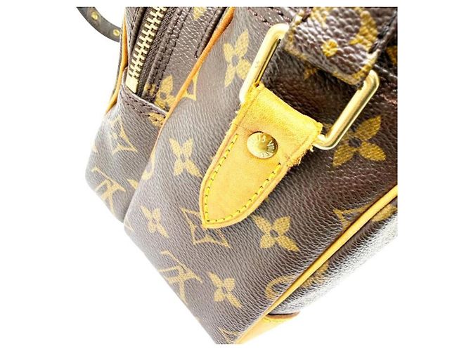 Borsa a Spalla Louis Vuitton Monogram Nile Brown Marrone - vista 8