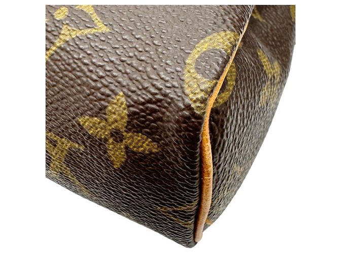 Borsa Louis Vuitton Mini Speedy Monogram Canvas Marrone - vista 3