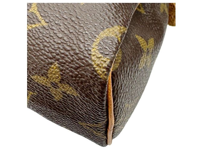 Borsa Louis Vuitton Mini Speedy Monogram Canvas Marrone - vista 5