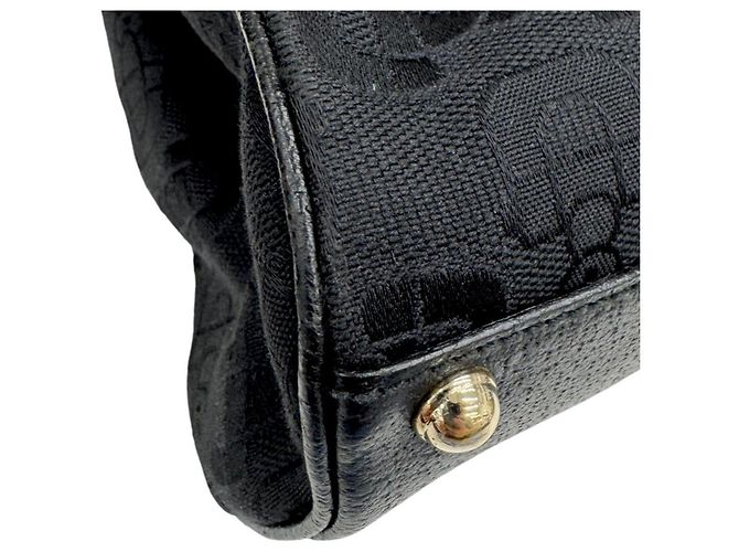 GUCCI Nuovo Jackie Horsebit 145819 Borsa a tracolla Nero - vista 6