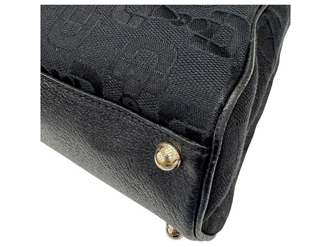 GUCCI Nuovo Jackie Horsebit 145819 Borsa a tracolla Nero - vista 8