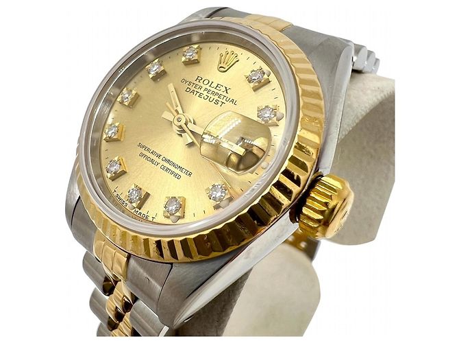 Reloj Automático de Dos Tonos Rolex Datejust para Mujer - vista 3