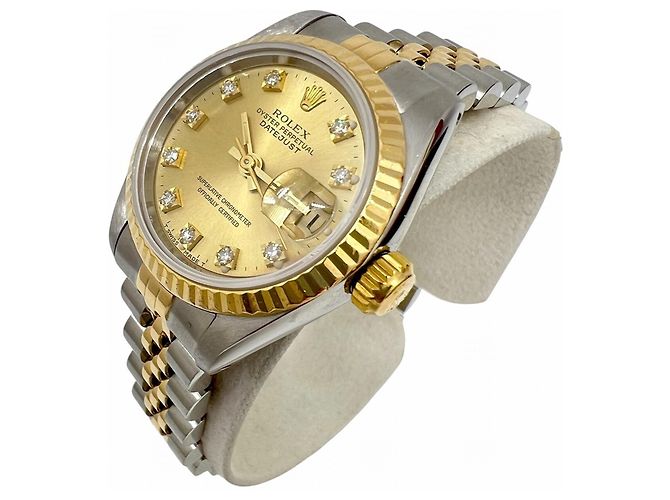 Reloj Automático de Dos Tonos Rolex Datejust para Mujer - vista 4