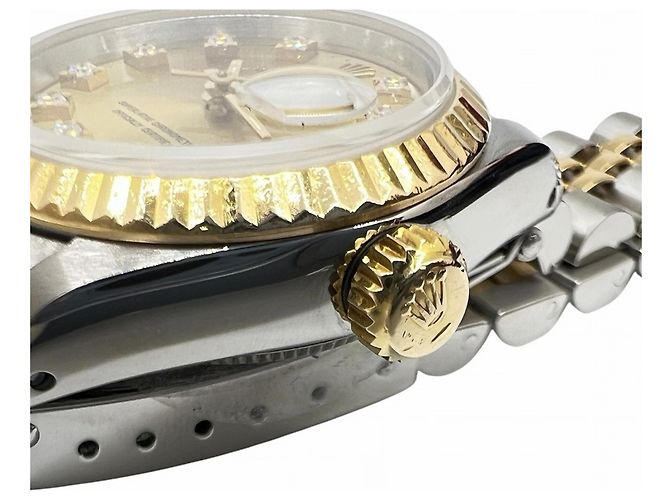 Reloj Automático de Dos Tonos Rolex Datejust para Mujer - vista 9
