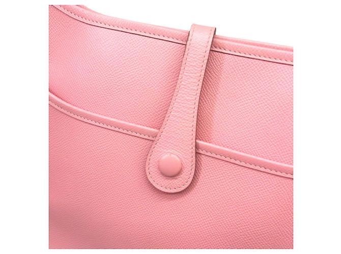 Hermès Borsa a Spalla Hermes Evelyne 3 PM Rosa - vista 10