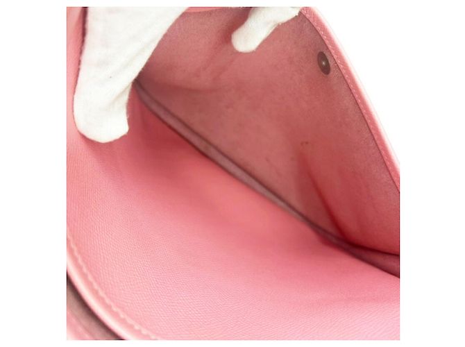 Hermès Borsa a Spalla Hermes Evelyne 3 PM Rosa - vista 13
