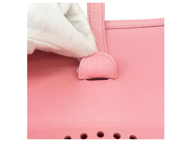 Hermès Borsa a Spalla Hermes Evelyne 3 PM Rosa - vista 14