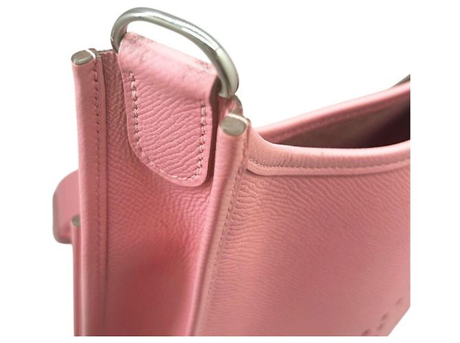 Hermès Borsa a Spalla Hermes Evelyne 3 PM Rosa - vista 9