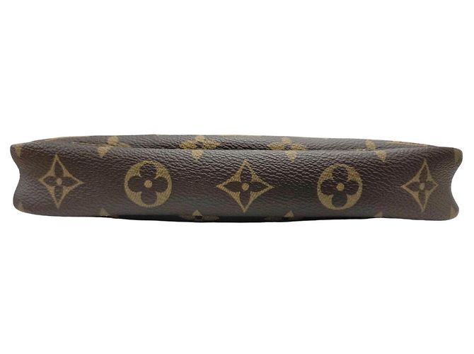 Borsa Louis Vuitton Monogram Pochette Accessoires Marrone - vista 5