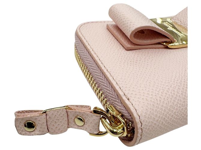 Salvatore Ferragamo Münzbeutel Hellrosa - Ansicht 3