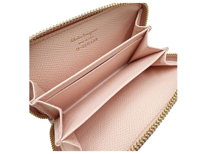 Salvatore Ferragamo Münzbeutel Hellrosa - Ansicht 8