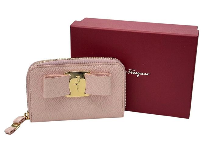 Salvatore Ferragamo Münzbeutel Hellrosa - Ansicht 9
