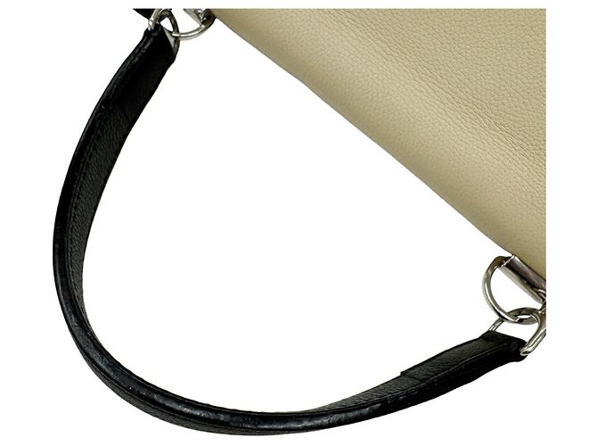 Louis Vuitton Lockme 2 Cartable Handtasche Schwarz Beige - Ansicht 12