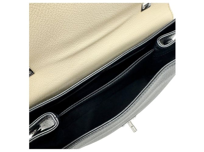 Louis Vuitton Lockme 2 Cartable Handtasche Schwarz Beige - Ansicht 15