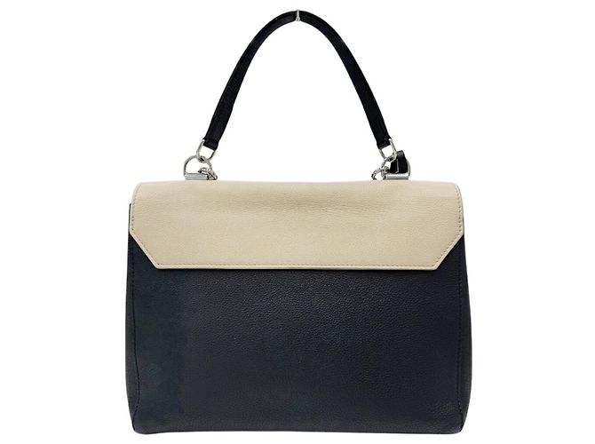 Louis Vuitton Lockme 2 Cartable Handtasche Schwarz Beige - Ansicht 2