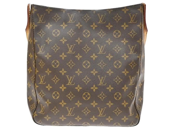 Louis Vuitton Monogram Looping Monogram Canvas GM Marrone - vista 2