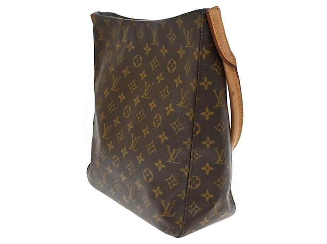 Louis Vuitton Monogram Looping Monogram Canvas GM Marrone - vista 4
