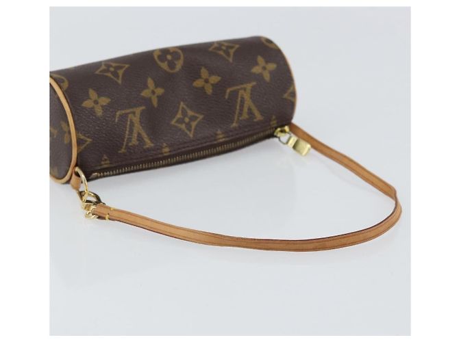 Louis Vuitton Papillon Pochette Monogram Canvas Mini Marrone - vista 7