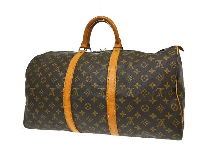 Louis Vuitton Keepall Monogram 50 Marrone - vista 2