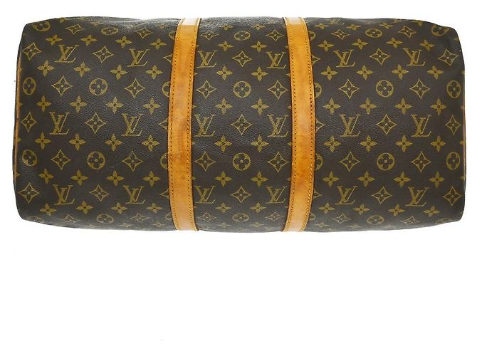Louis Vuitton Keepall Monogram 50 Marrone - vista 7