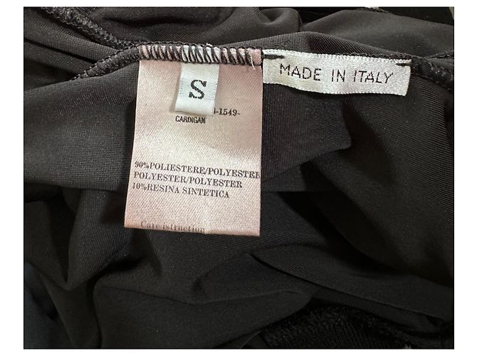 Giacca Bomber in Velluto Thierry Mugler con Strisce Rosa e Dettaglio Stella Nero - vista 8