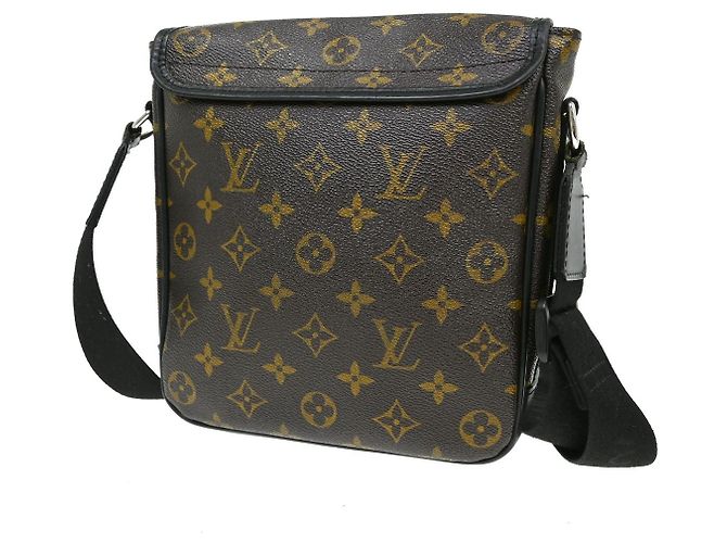 Louis Vuitton Bass Messenger Macassar Monogram Canvas PM Marrone - vista 2