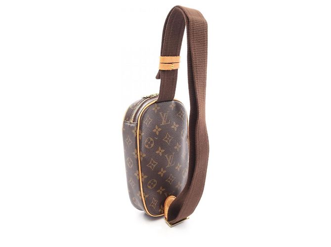 Pochette Gange Monogram Waist Bag Louis Vuitton Marrone Monogramma - vista 2