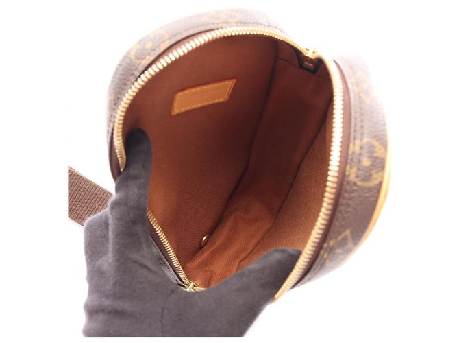 Pochette Gange Monogram Waist Bag Louis Vuitton Marrone Monogramma - vista 3