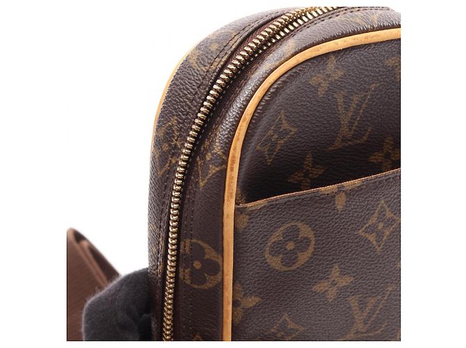 Pochette Gange Monogram Waist Bag Louis Vuitton Marrone Monogramma - vista 7