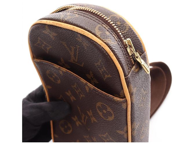 Pochette Gange Monogram Waist Bag Louis Vuitton Marrone Monogramma - vista 8
