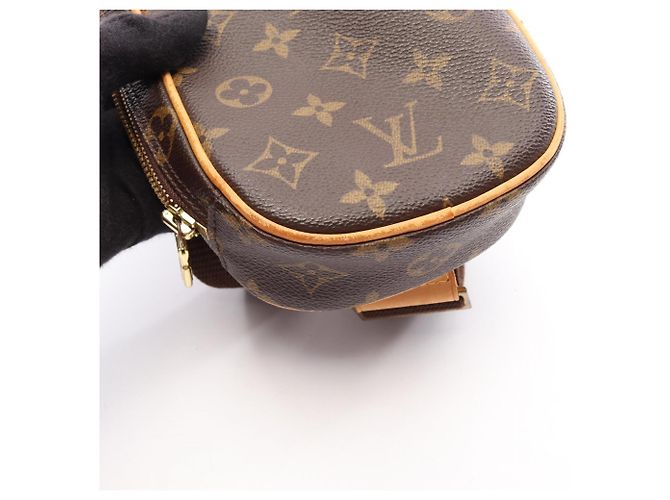 Pochette Gange Monogram Waist Bag Louis Vuitton Marrone Monogramma - vista 9