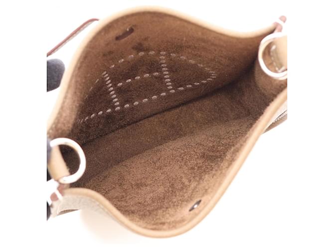 Hermès Borsa a tracolla Hermes Evelyne TPM Amazon Beige Taupe - vista 3