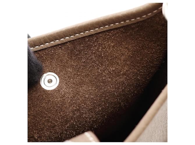 Hermès Borsa a tracolla Hermes Evelyne TPM Amazon Beige Taupe - vista 6
